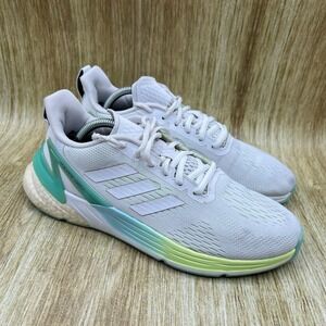 Adidas Response Super Women's‎ Size 7.5 White Hi Res Yellow Running Shoes FY8775
